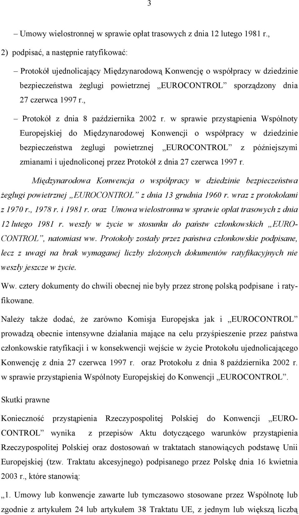 , Protokół z dnia 8 października 2002 r.