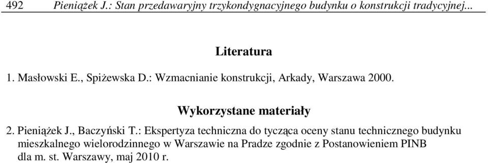 PieniąŜek J., Baczyński T.