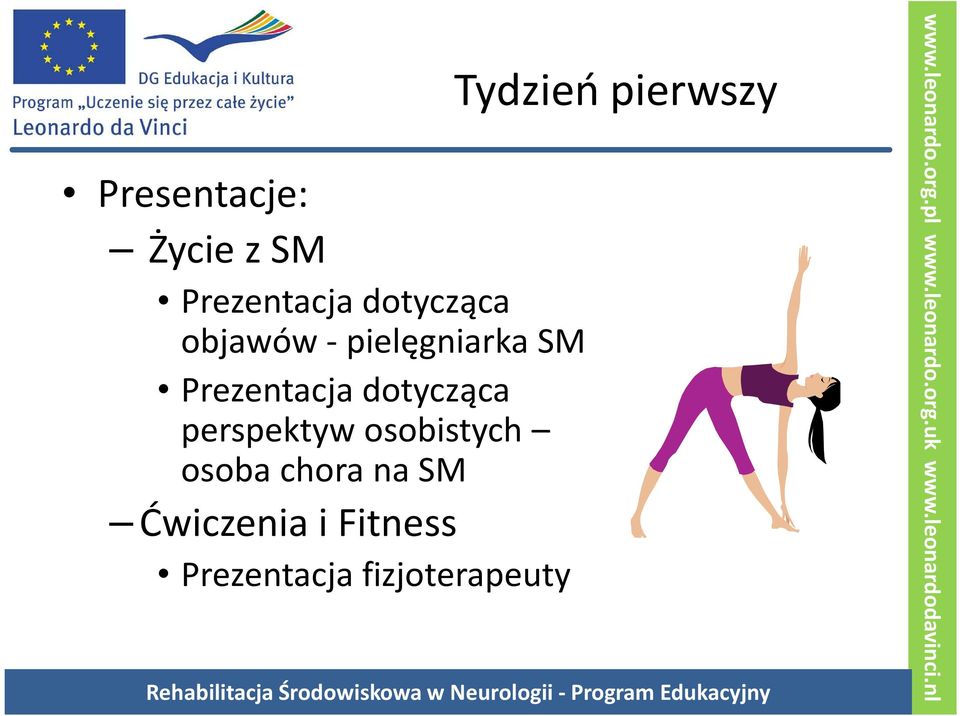 perspektyw osobistych osoba chora na SM Ćwiczenia