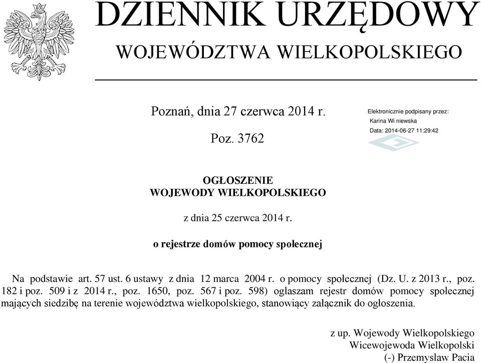 182 i poz. 509 i z 2014 r., poz. 1650, poz. 567 i poz.