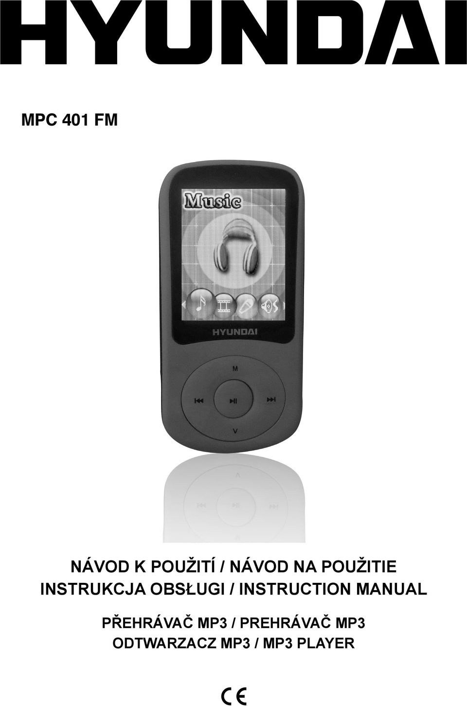 INSTRUCTION MANUAL PŘEHRÁVAČ MP3 /