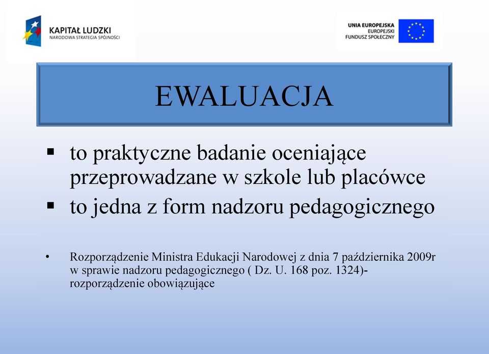 Ministra Edukacji Narodowej z dnia 7 października 2009r w sprawie