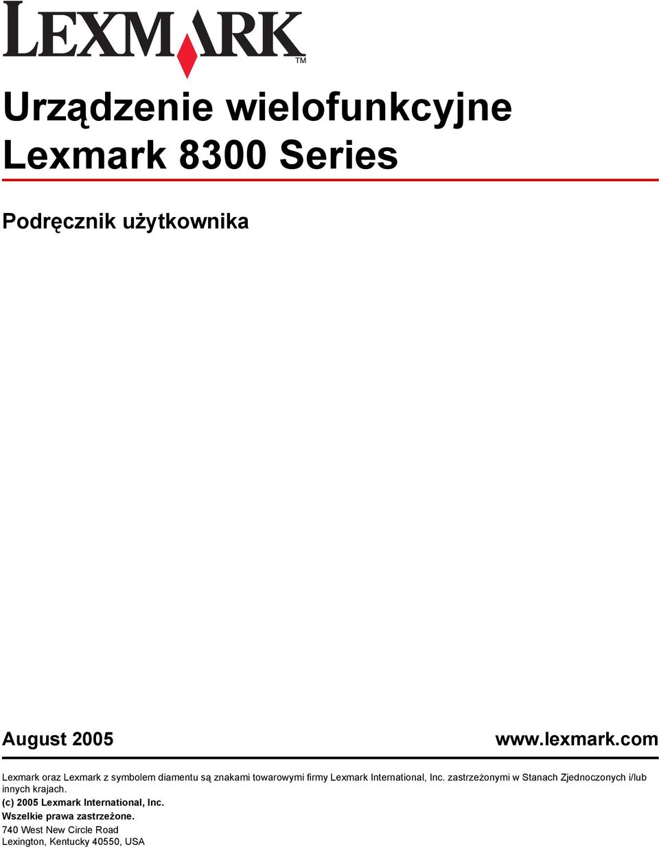 International, Inc. zastrzeżonymi w Stanach Zjednoczonych i/lub innych krajach.