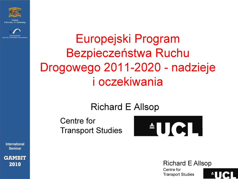 Drogowego 2011-2020