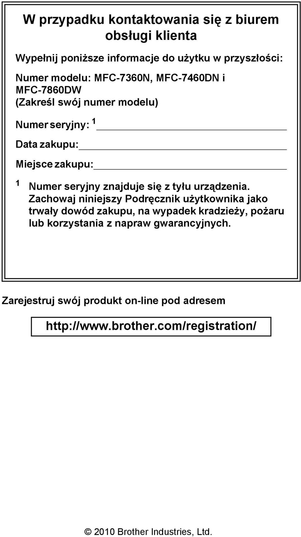 znajduje się z tyłu urządzenia.