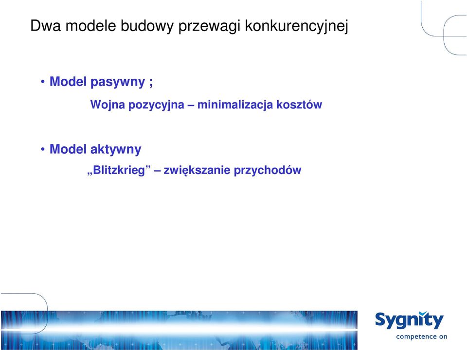 Wojna pozycyjna minimalizacja