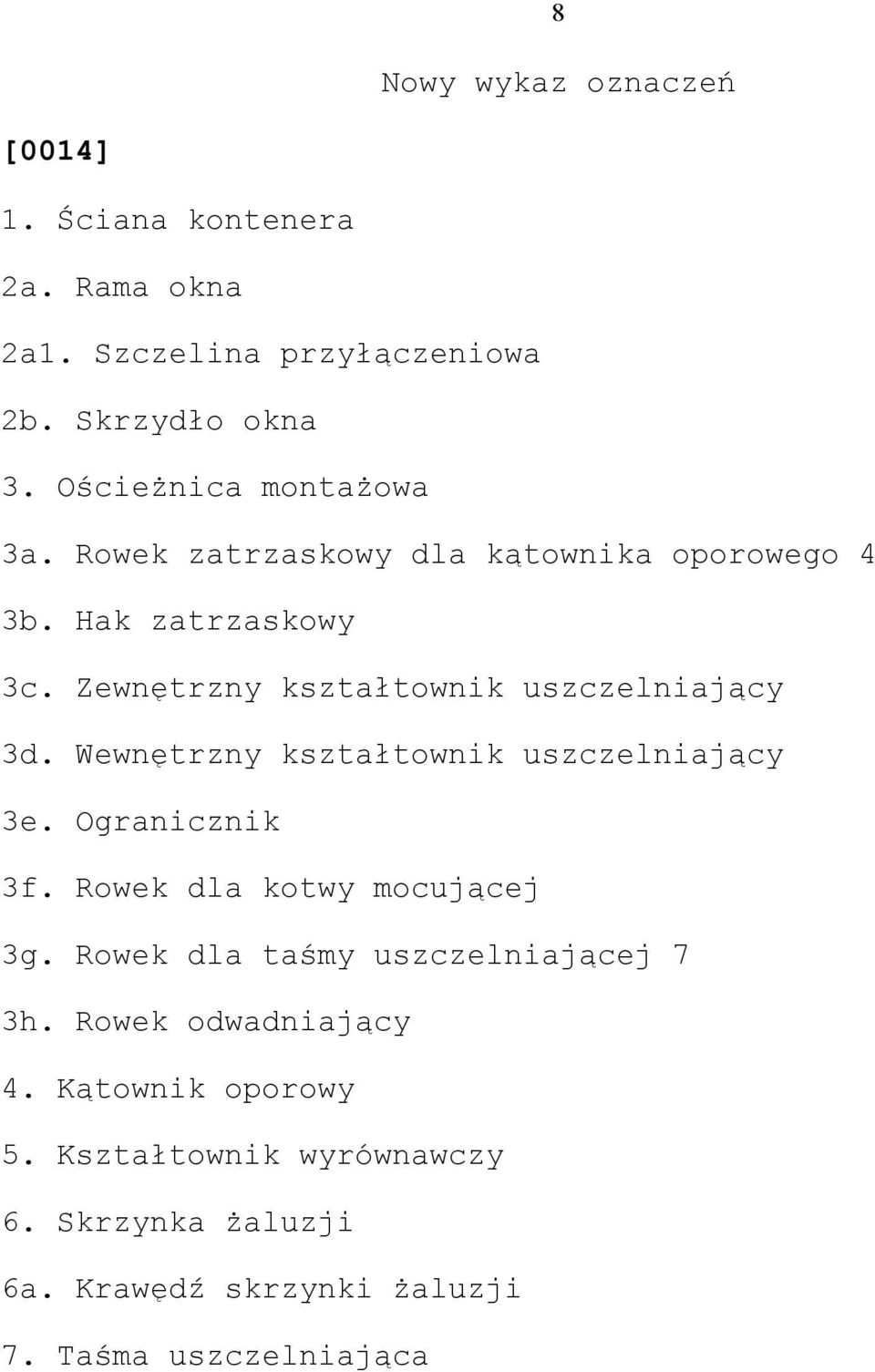 Zewnętrzny kształtownik uszczelniający 3d. Wewnętrzny kształtownik uszczelniający 3e. Ogranicznik 3f.