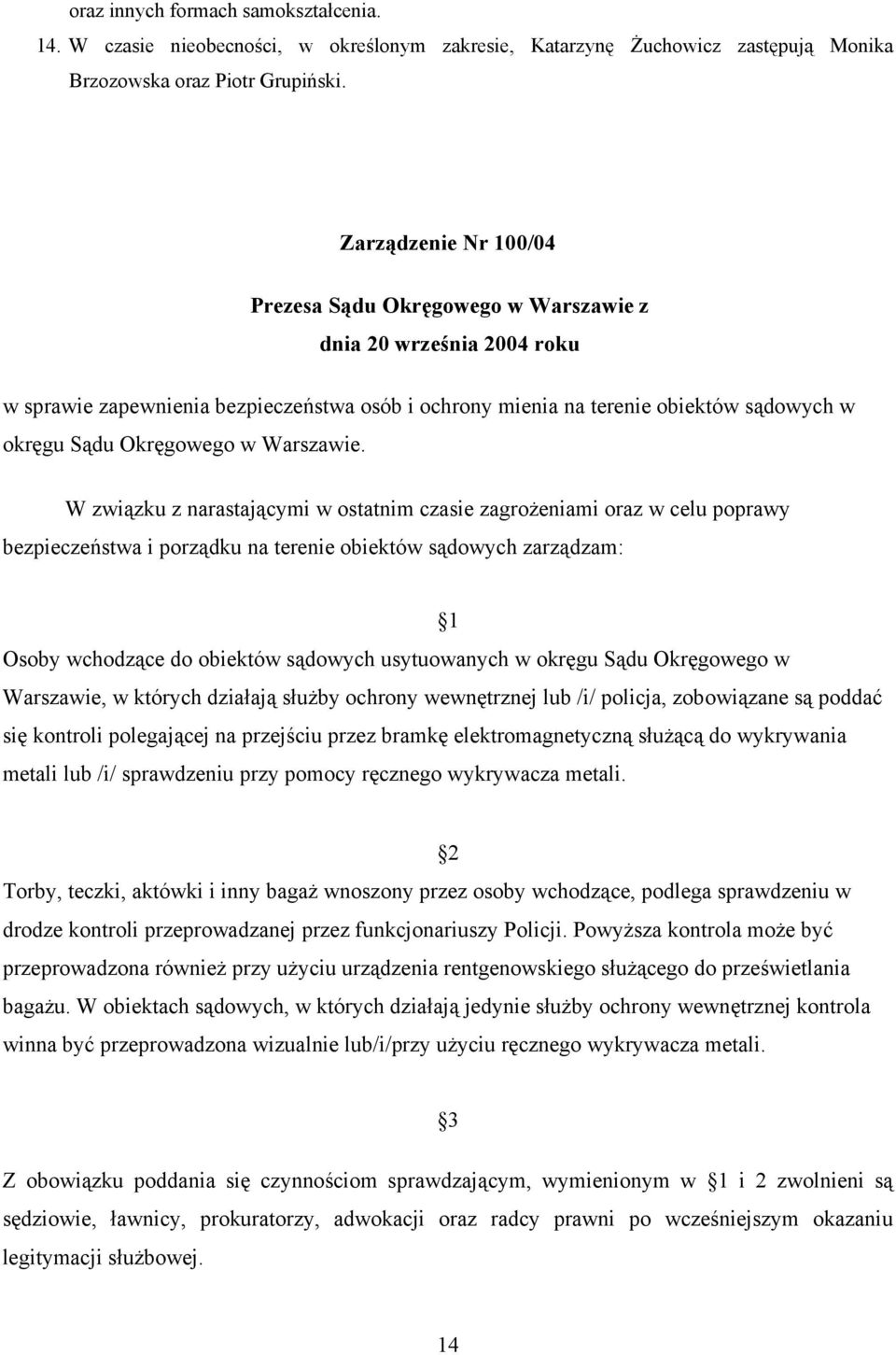 w Warszawie.