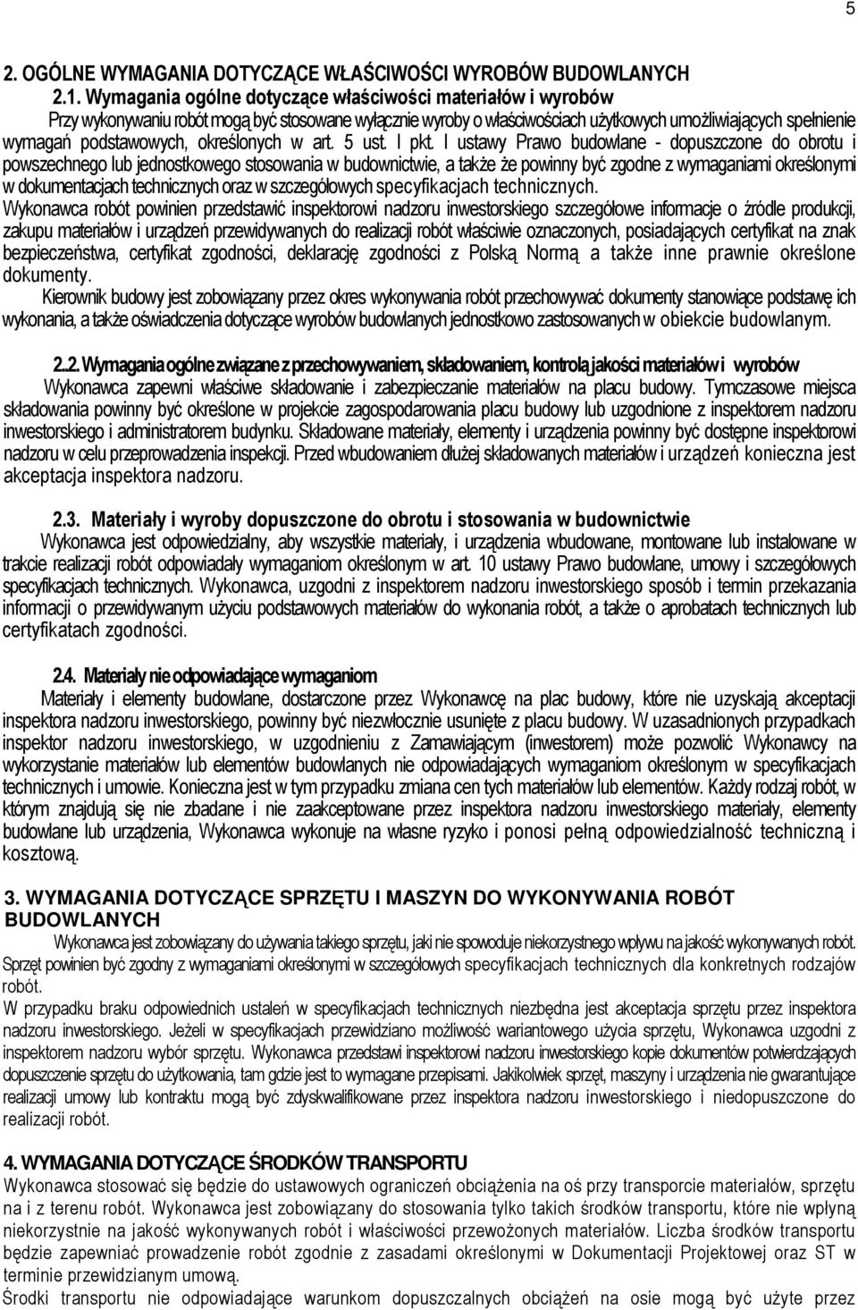 określonych w art. 5 ust. l pkt.