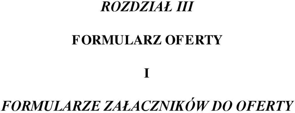 OFERTY I E