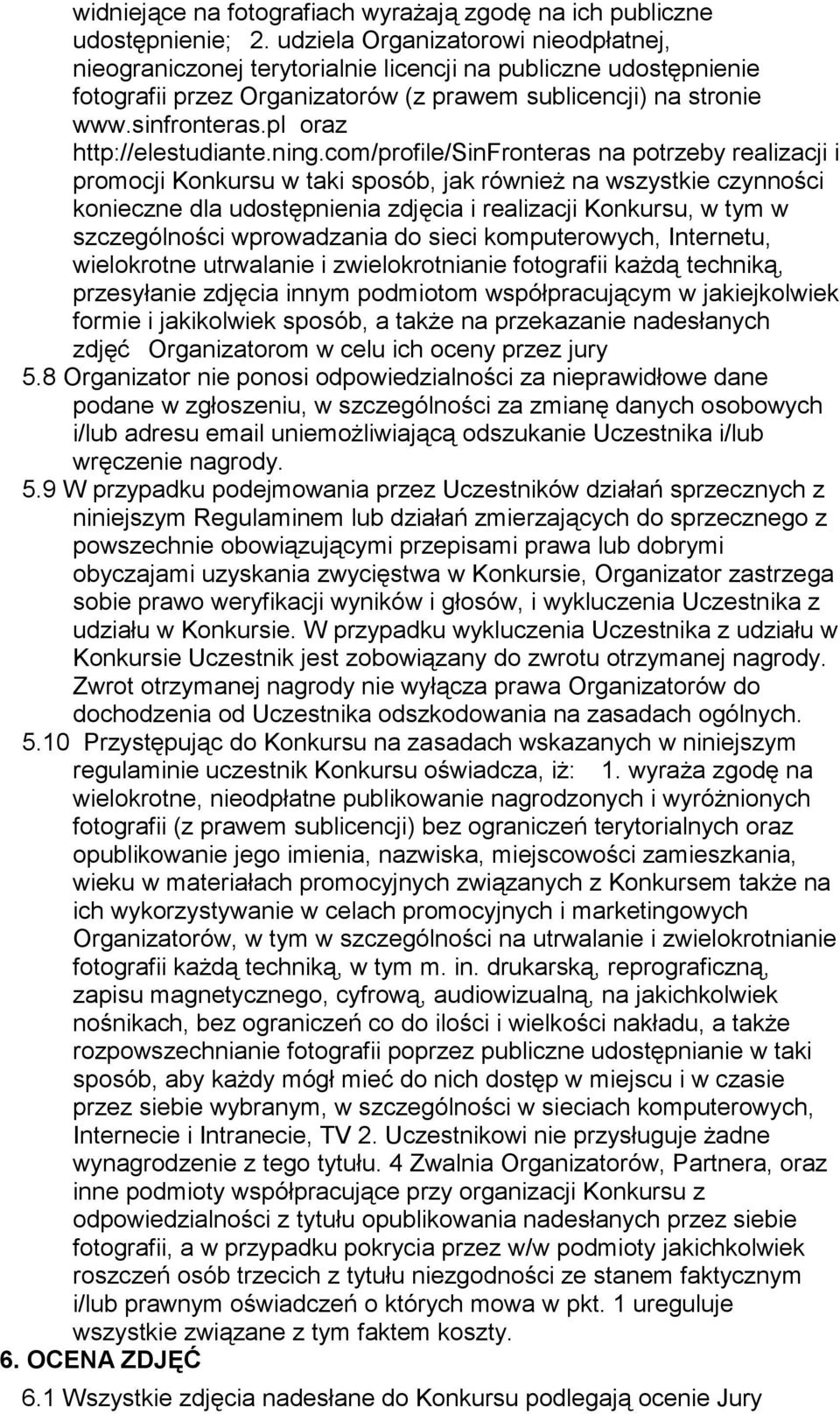 pl oraz http://elestudiante.ning.