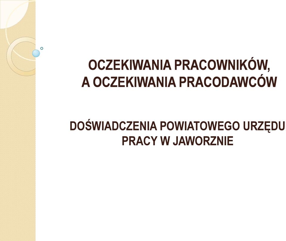 DOŚWIADCZENIA POWIATOWEGO