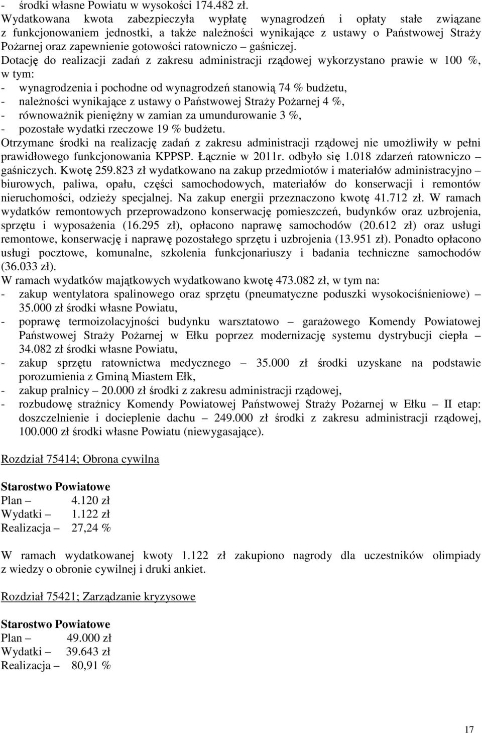 ratowniczo gaśniczej.