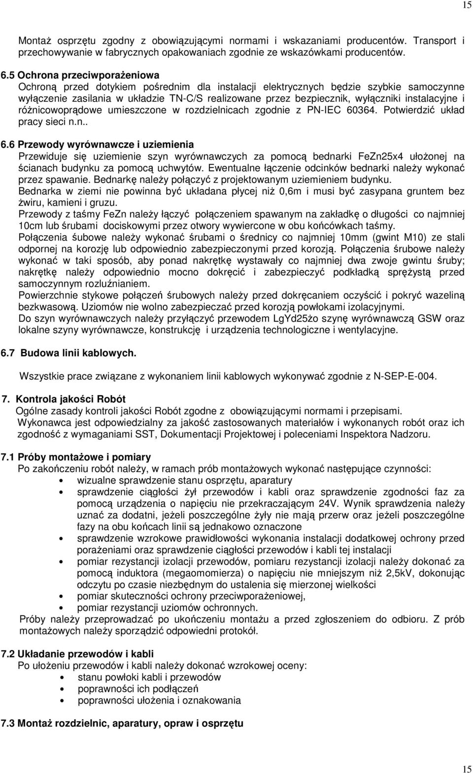 instalacyjne i róŝnicowoprądowe umieszczone w rozdzielnicach zgodnie z PN-IEC 60