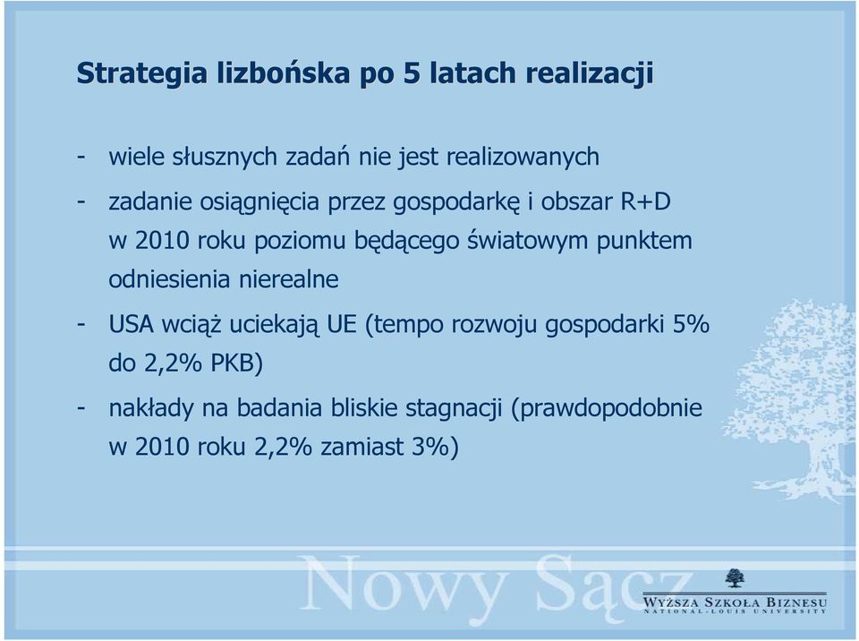 światowym punktem odniesienia nierealne - USA wciąż uciekają UE (tempo rozwoju gospodarki