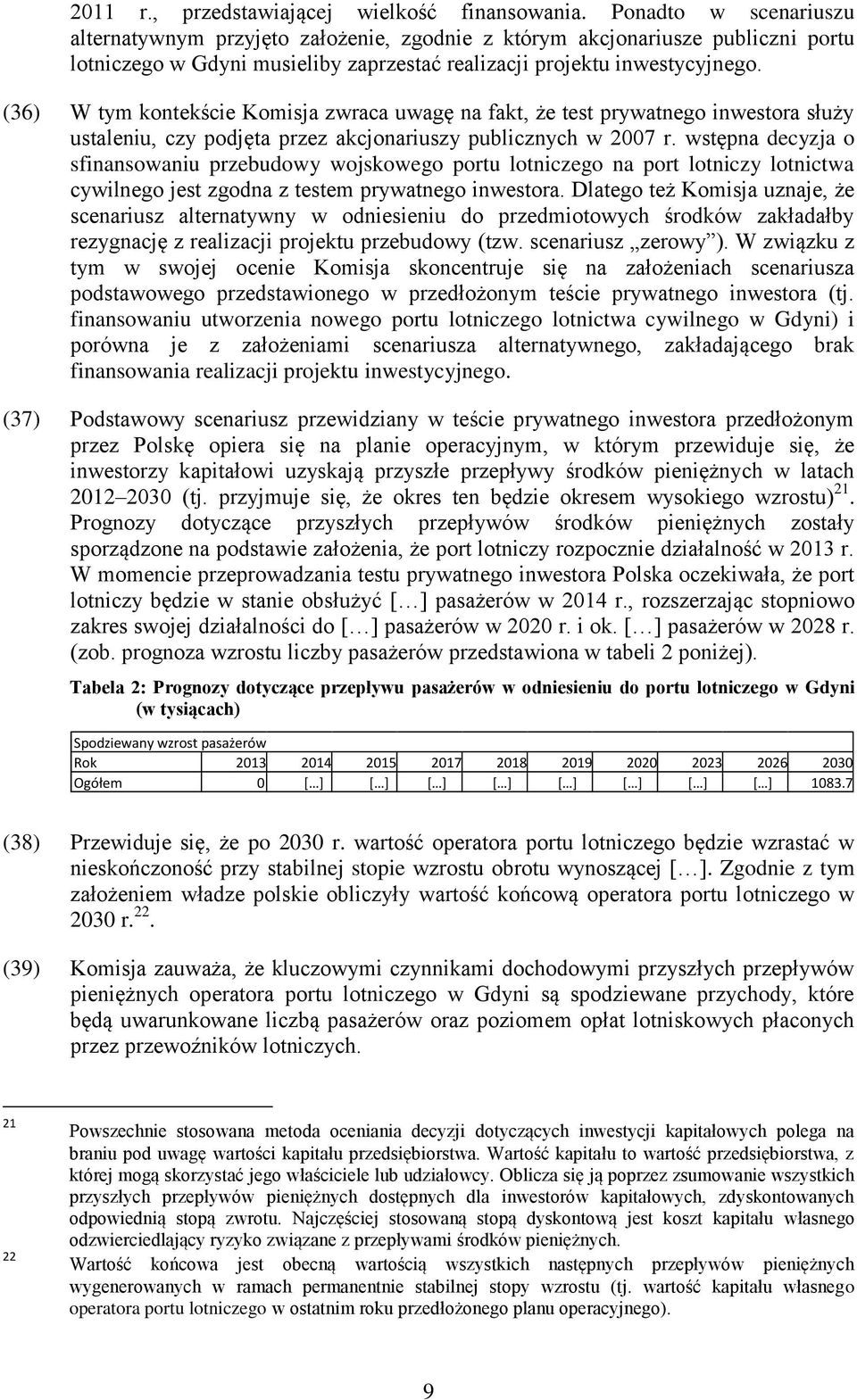 (36) W tym kontekście Komisja zwraca uwagę na fakt, że test prywatnego inwestora służy ustaleniu, czy podjęta przez akcjonariuszy publicznych w 2007 r.