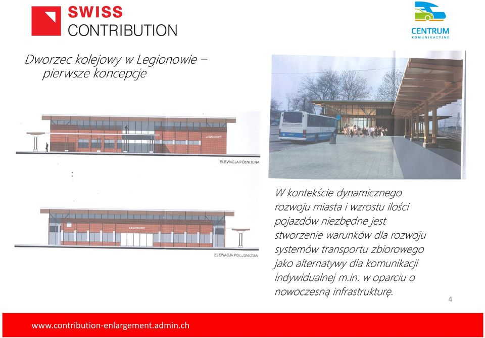 stworzenie warunków dla rozwoju systemów transportu zbiorowego jako