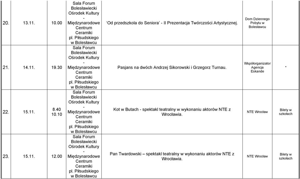 Pasjans na dwóch Andrzej Sikorowski i Grzegorz Turnau.