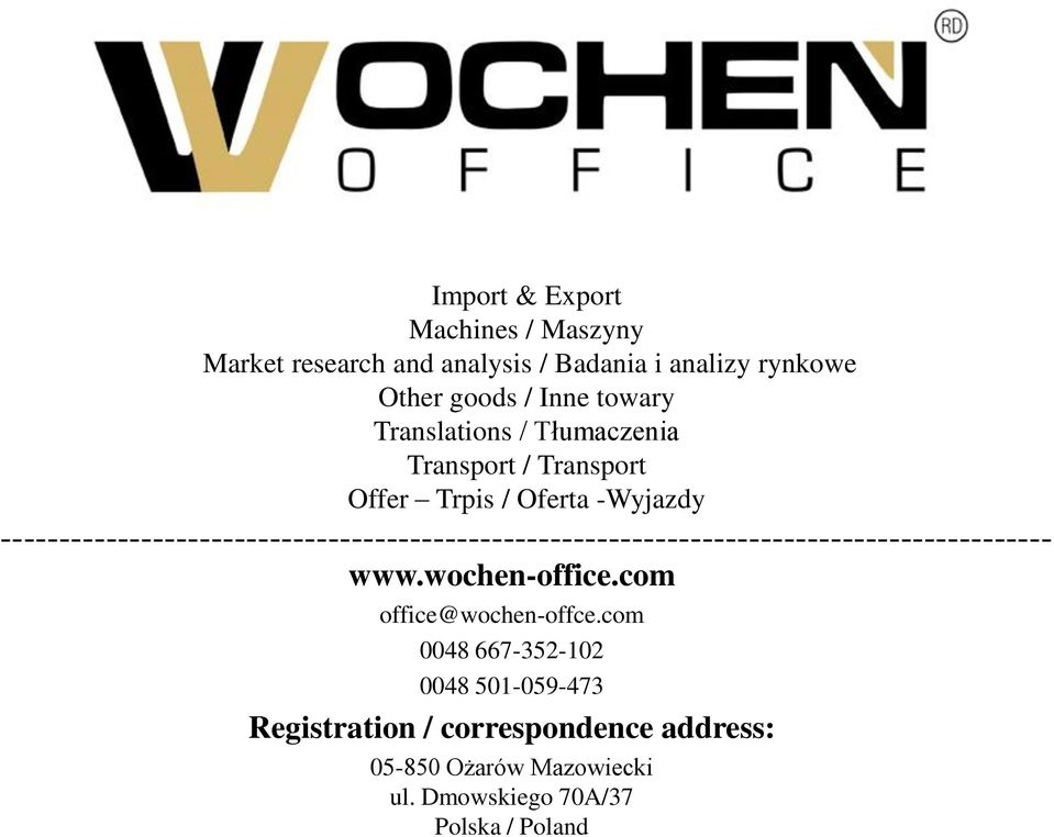 ------------------------------------------------------------------------------------------ office@wochen-offce.