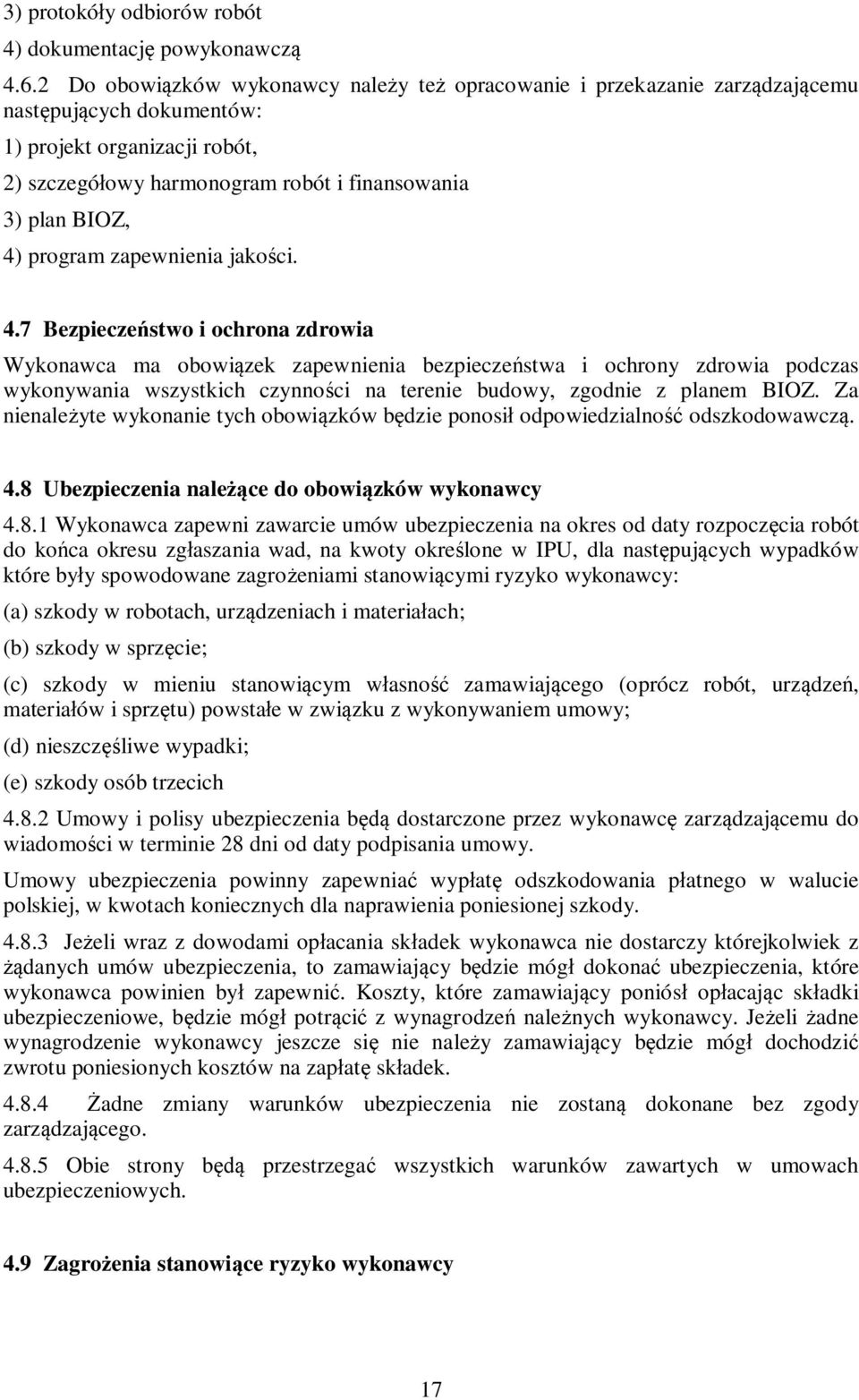 program zapewnienia jakości. 4.