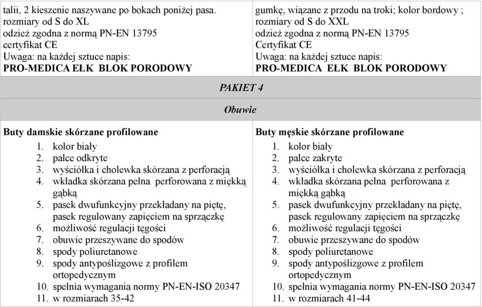 damskie skórzane profilowane 1. kolor biały 2. palce odkryte 3. wyściółka i cholewka skórzana z perforacją 4. wkładka skórzana pełna perforowana z miękką gąbką 5.