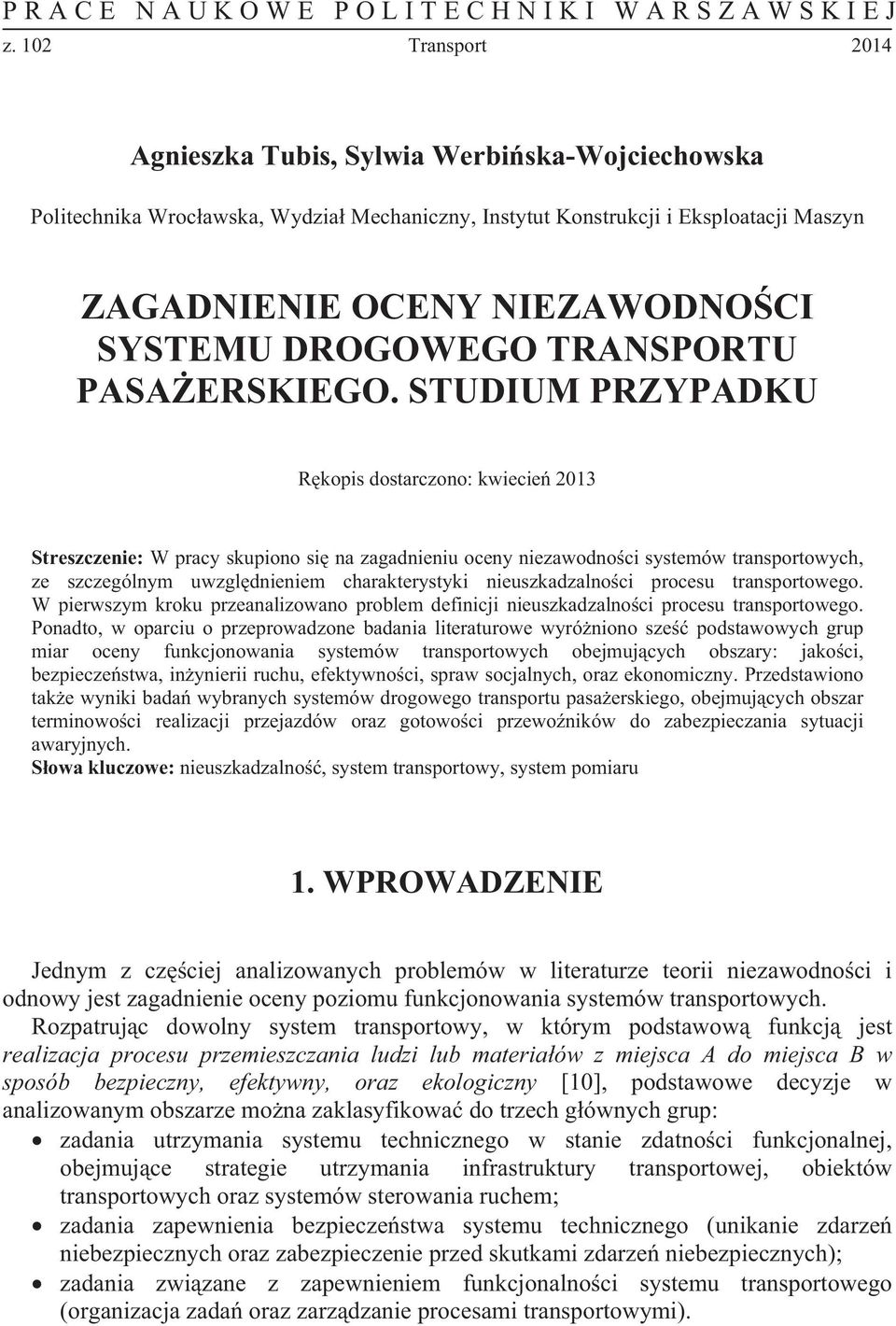 DROGOWEGO TRANSPORTU PASA ERSKIEGO.