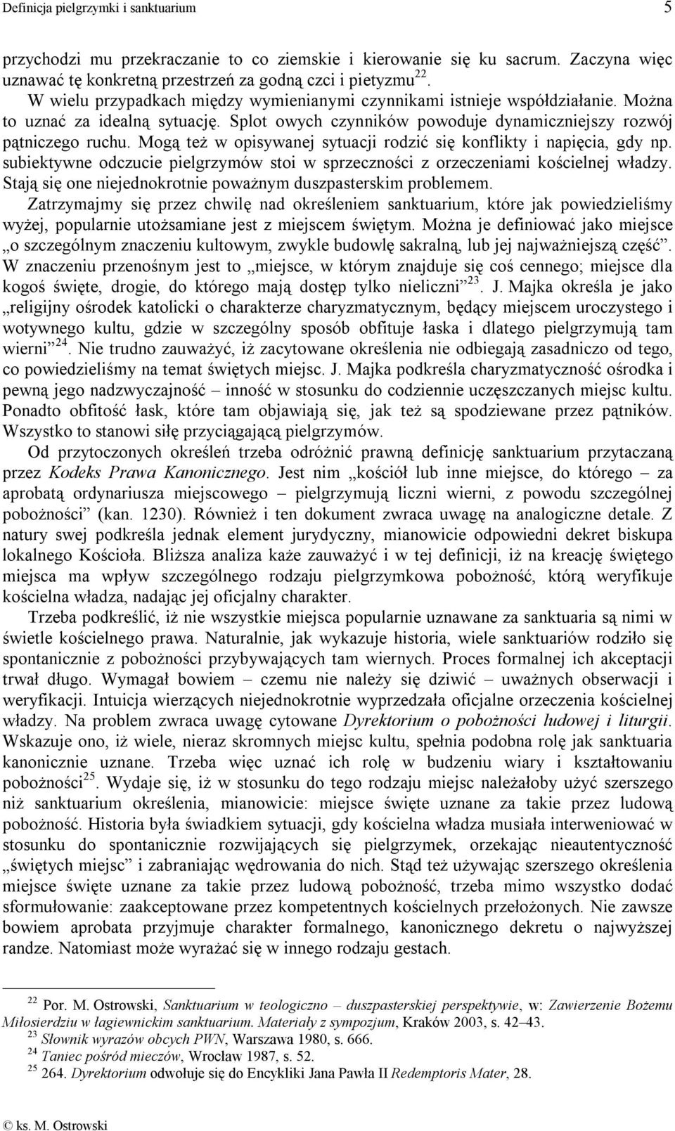 Mogą też w opisywanej sytuacji rodzić się konflikty i napięcia, gdy np. subiektywne odczucie pielgrzymów stoi w sprzeczności z orzeczeniami kościelnej władzy.