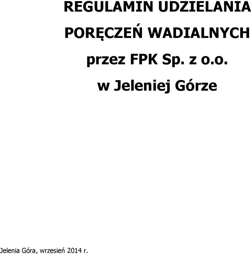 FPK Sp. z o.