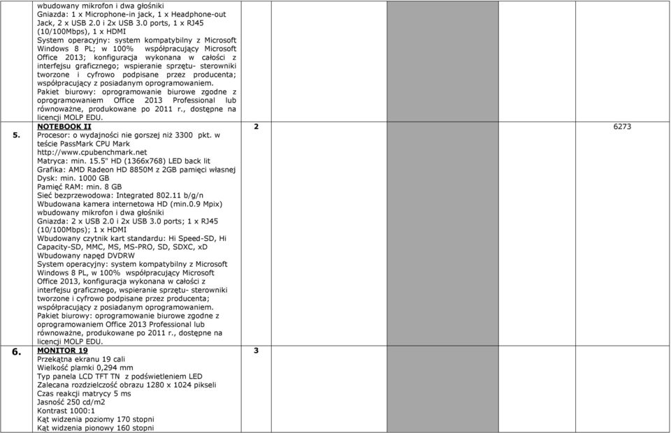 graficznego; wspieranie sprzętu- sterowniki tworzone i cyfrowo podpisane przez producenta; współpracujący z posiadanym oprogramowaniem.