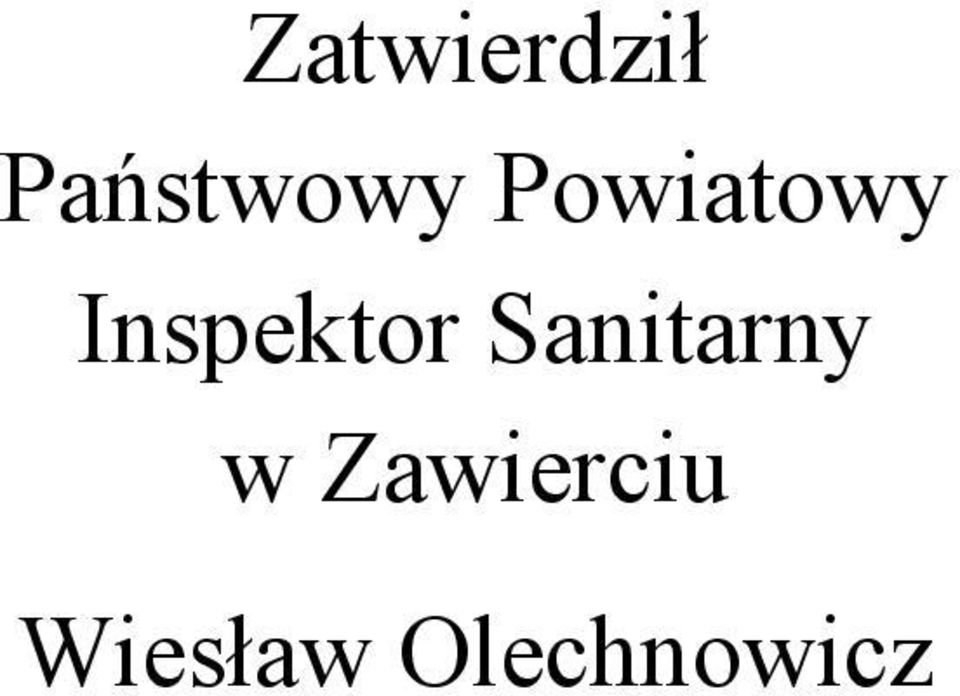 Inspektor Sanitarny