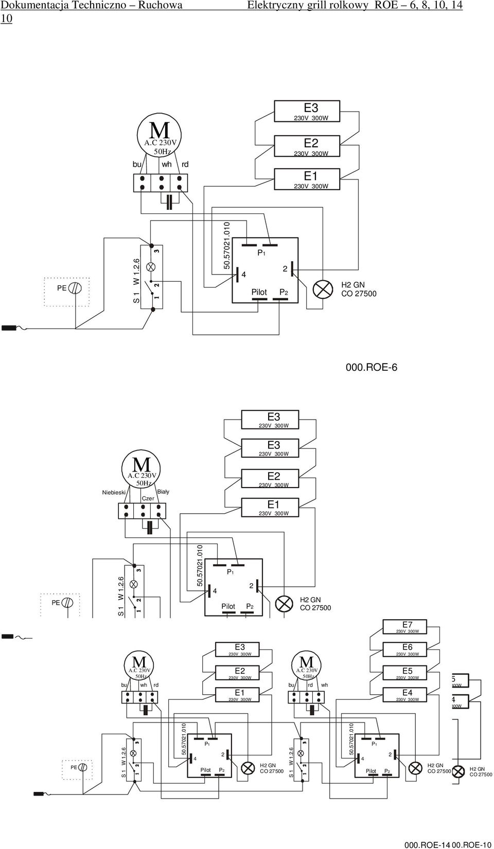 C 30V 50Hz E3 E3 000 ROE-8 A.C 30V 50Hz E A.C 30V A.