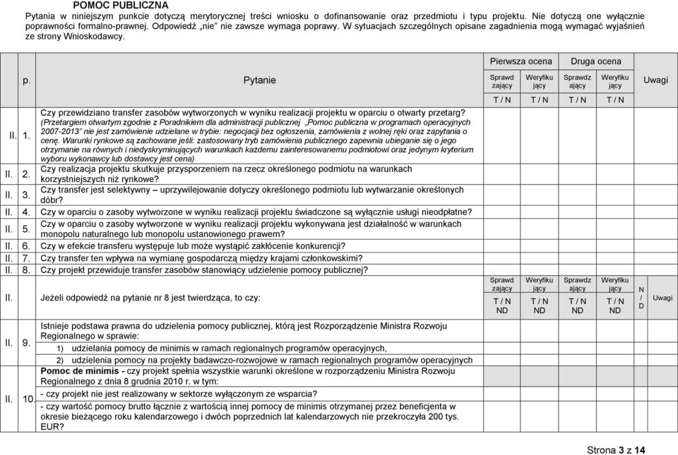 p. Ptanie Cz przewidziano transfer zasobów wtworzonch w wniku realizacji projektu w oparciu o otwart przetarg?