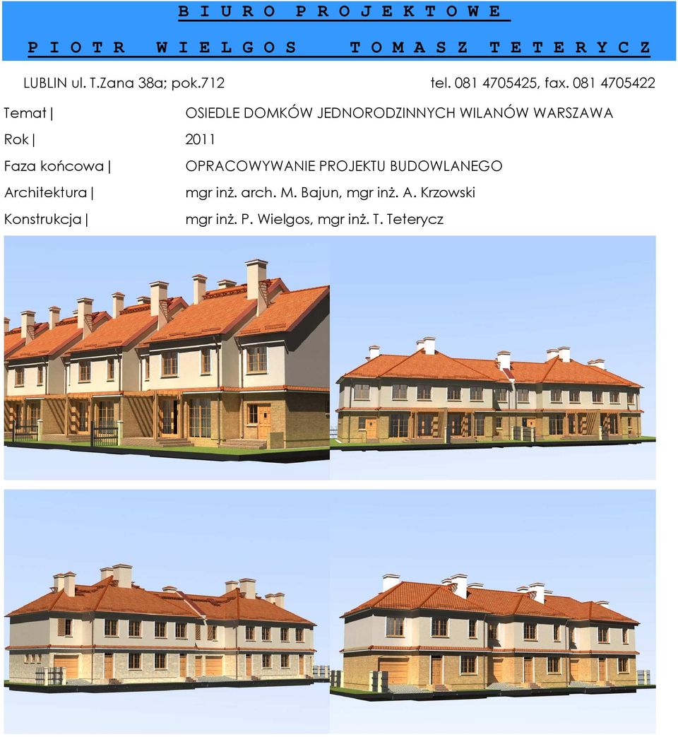 końcowa OPRACOWYWANIE PROJEKTU