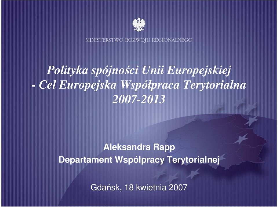 2007-2013 Aleksandra Rapp Departament