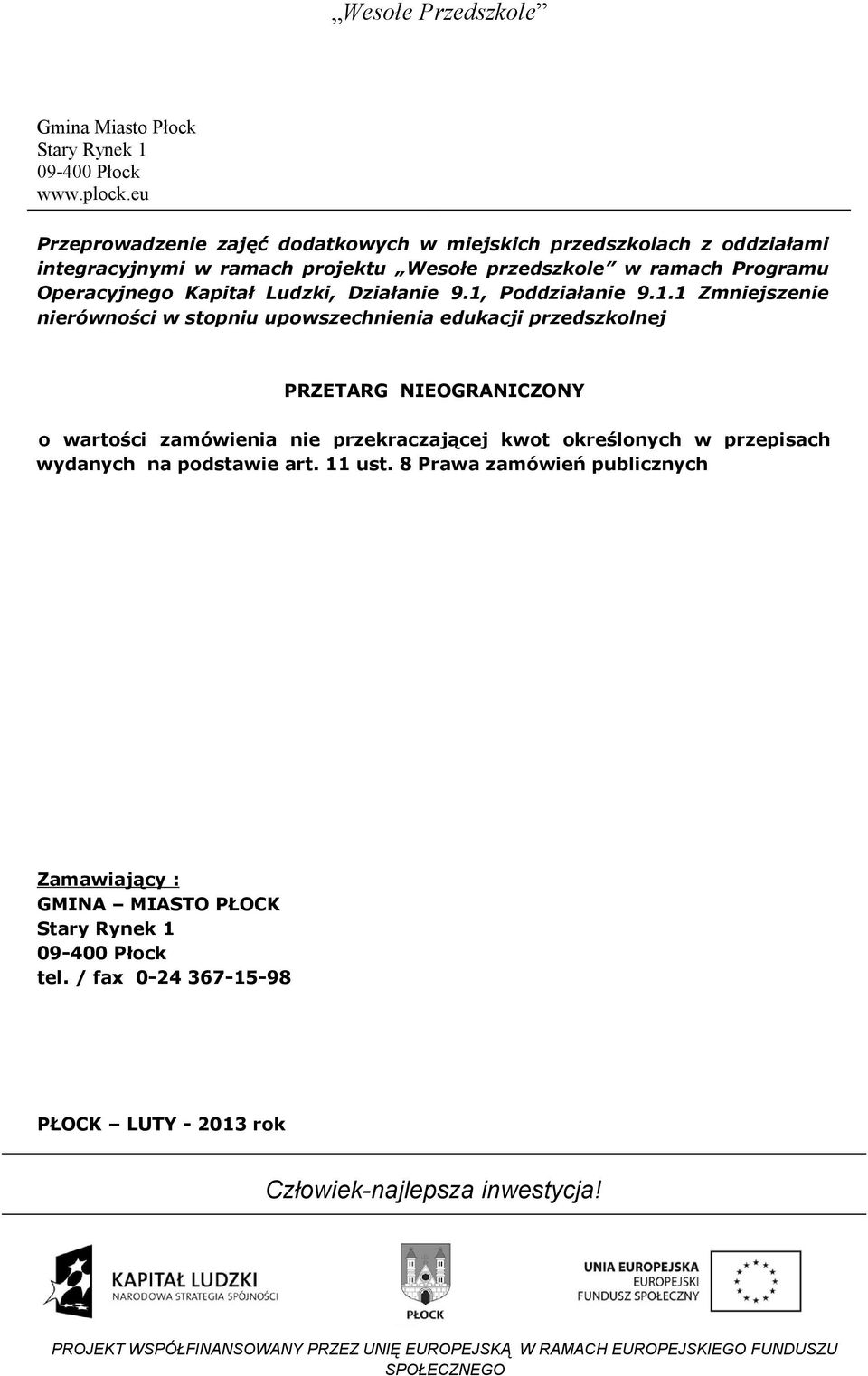 Poddziałanie 9.1.