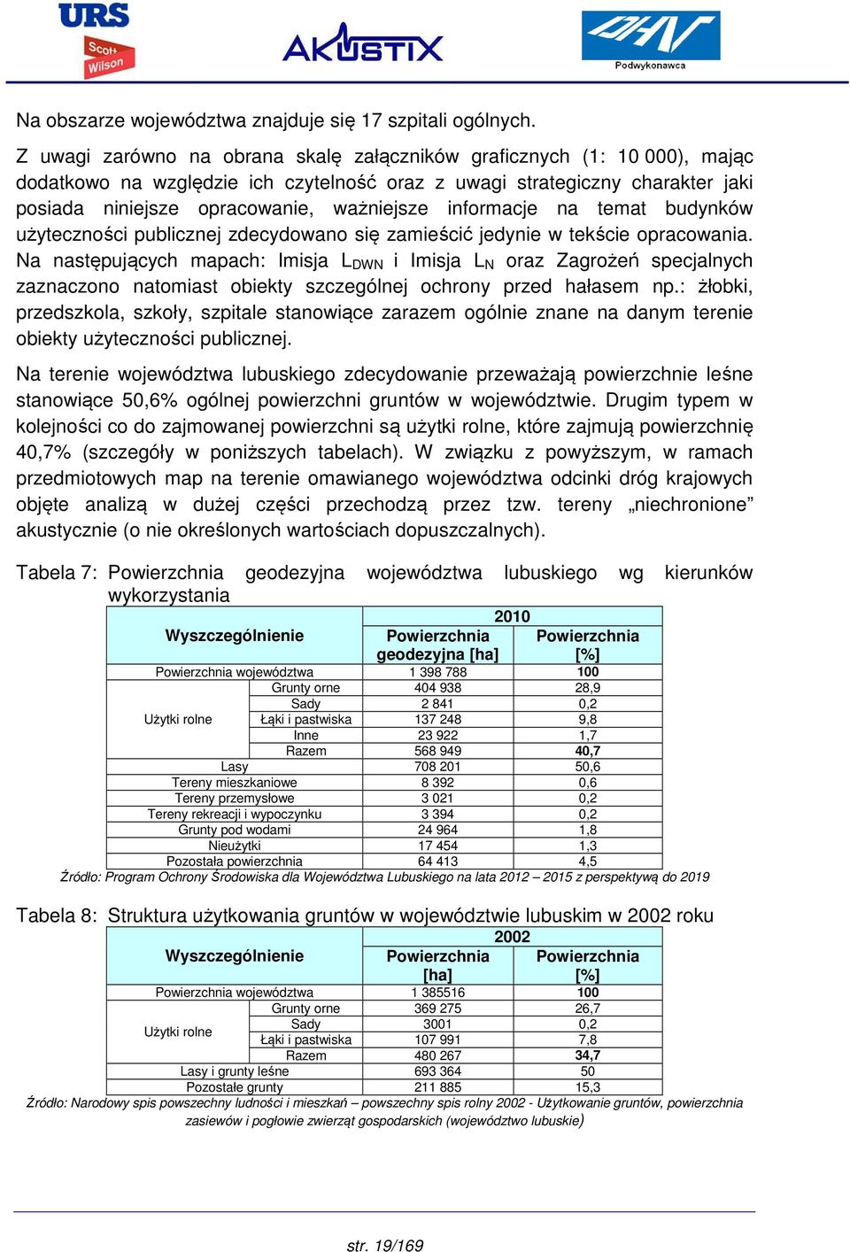 informacje na temat budynków użyteczności publicznej zdecydowano się zamieścić jedynie w tekście opracowania.