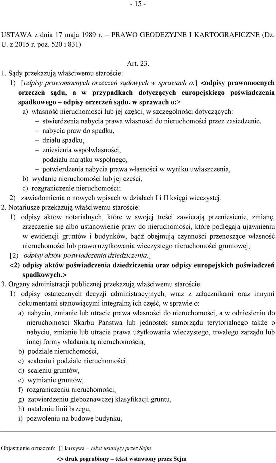 szczególności dotyczących: stwierdzenia nabycia prawa własności do nieruchomości przez zasiedzenie, nabycia praw do spadku, działu spadku, zniesienia współwłasności, podziału majątku wspólnego,