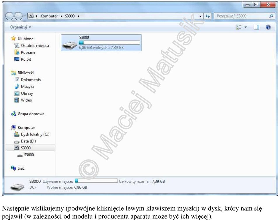 dysk, który nam się pojawił (w