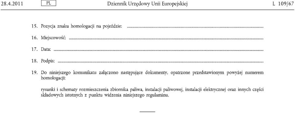 Urzędowy Unii