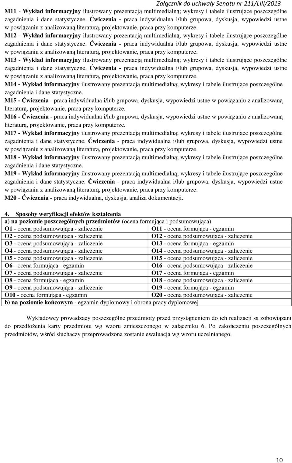 prezentacją multimedialną; wykresy i tabele ilustrujące poszczególne zagadnienia i dane statystyczne.