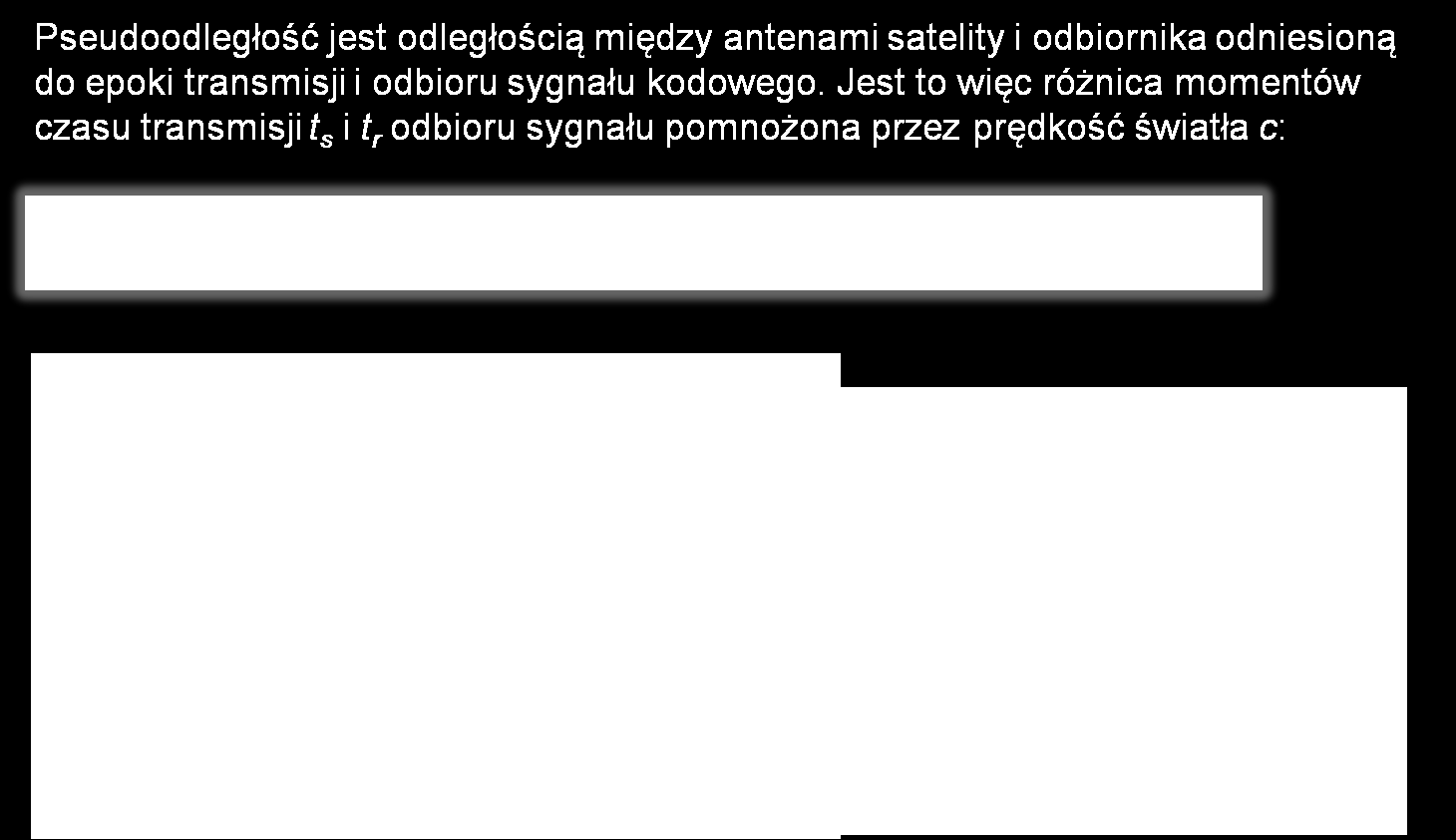 Systemy GNSS w pomiarach geodezyjnych 5/58 Obserwacje kodowe GNSS