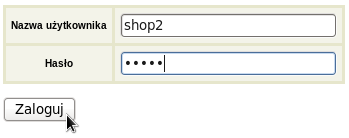 h. Powrót do listy relacji bazy danych shop1 możliwy jest poprzez skorzystanie z odnośnika shop1 w górnej części okna. i. W podobny sposób sprawdź strukturę pozostałych relacji w bazie danych shop1.