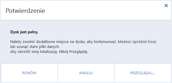 Sprawdzanie poprawności kopii zapasowych w systemie Windows Aby sprawdzić poprawność całej kopii zapasowej: 1.