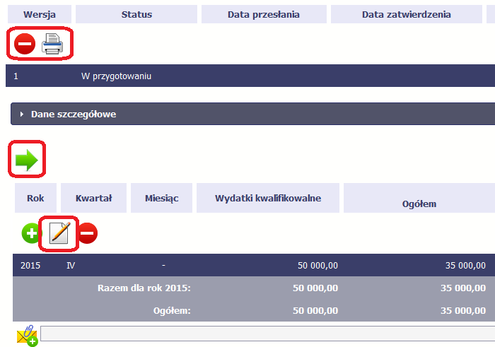 Po poprawie danych, wybierz ponownie funkcję Zapisz. Jeżeli harmonogram nie będzie zawierał błędów, to SL2014 wyświetli komunikat o zapisie danych.