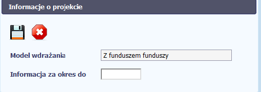 11.1. Przygotowanie formularza Aby rozpocząć przygotowywanie formularza zawierającego dane o odbiorcach ostatecznych i podmiotach wdrażających IF Twojego projektu wybierz funkcję Przygotuj formularz