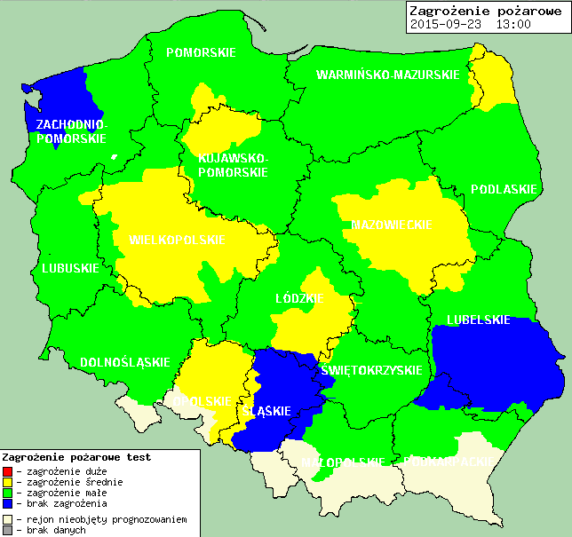 hydro/meteorologiczne B R A K Stan wody na