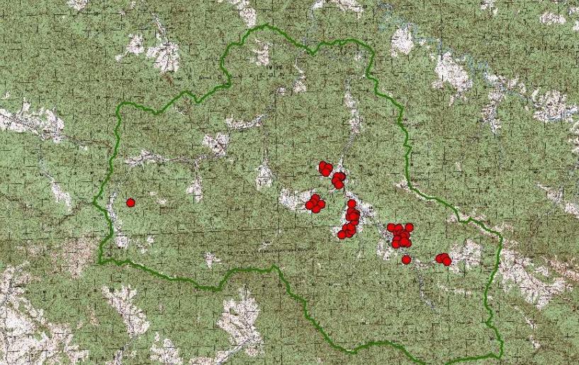 - EKOFIZJOGRAFIA PODSTAWOWA na potrzeby Miejscowego Planu Zagospodarowania Przestrzennego, o nazwie Smerek 1/2016. Ryc. 9.