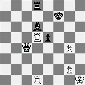 35.Kh1 Hc6 36.Wd1 g5 37.W5d3 Hc4 38.Wd5 g4 39.fg4 hg4 40.hg4 13 d5 (Niestety, ten podryw centrum, to woda na młyn białym. Lepiej wyglądało 13 We8!? 14.We1 Gc6) 14.