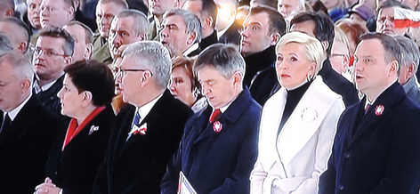 15 W trakcie nabożeństwa w Świątyni Opatrzności Bożej w Warszawie Historia budowy Świątyni Najwyższej - Konstytucja 3 maja z 1791 r.