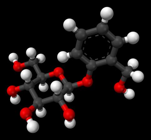 utworzeniem fenoli salicyna